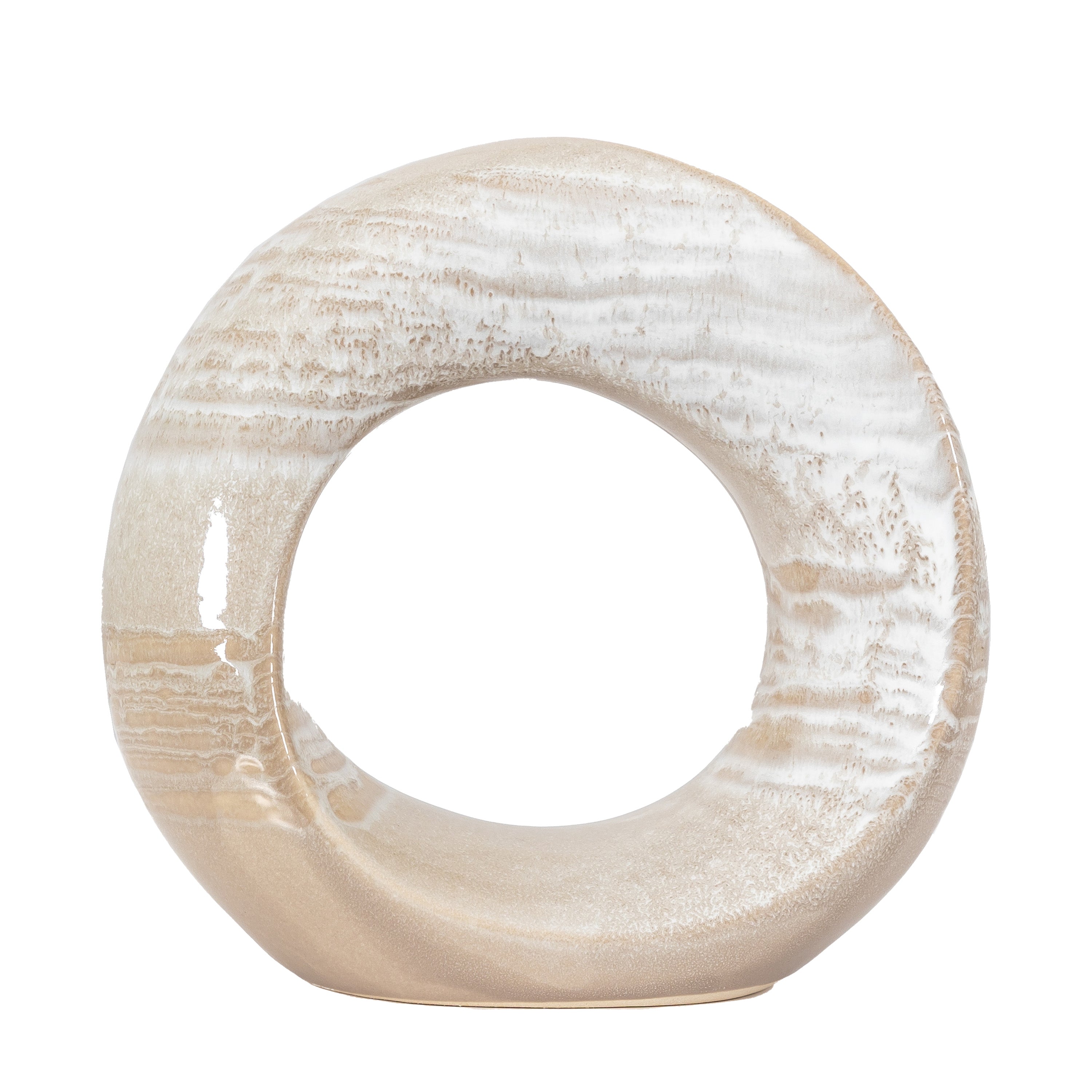 Alser Reactive Grey Glaze Sculpture Large